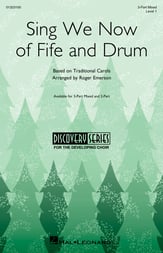 Sing We Now of Fife and Drum Three-Part Mixed choral sheet music cover